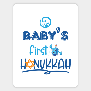 Baby's First Hanukkah Magnet